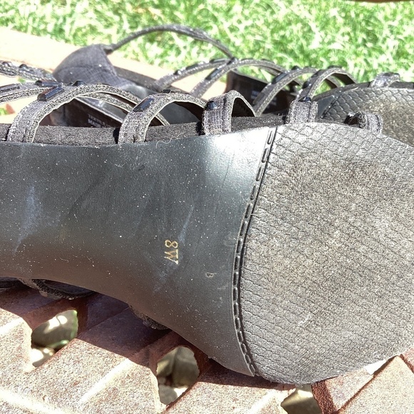 New York Transit Value Me Small Heel Rhinestone Heels - Picture 8 of 10